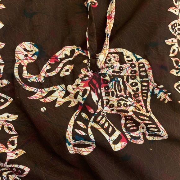 SOLD - 🐘Printed kaftan - Picture 3 of 6